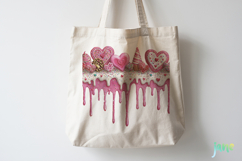 Valentine Dripping Hearts Clipart Product Image 5