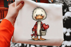 Valentine Duck Clipart Set Png Product Image 2