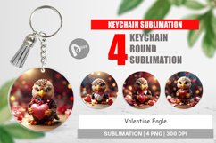 Keychain Valentine Eagle Product Image 1