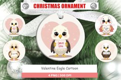 Christmas Ornaments Valentine Eagle Cartoon Product Image 1