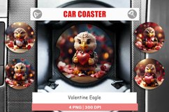 Car Coaster Valentine Eagle Product Image 1