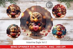Wind Spinner Valentine Eagle Product Image 1