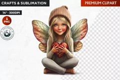 Valentine's day Fairy Clipart, Valentines day PNG,Love Product Image 1