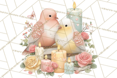 Christian Faith Clipart PNG, Angels Doves Lambs With Crosses Product Image 4