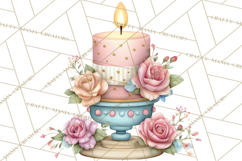 Christian Faith Clipart PNG, Angels Doves Lambs With Crosses Product Image 3