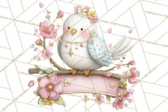 Christian Faith Clipart PNG, Angels Doves Lambs With Crosses Product Image 4