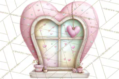 Christian Faith Clipart PNG, Angels Doves Lambs With Crosses Product Image 5