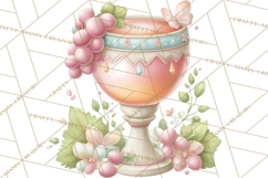 Christian Faith Clipart PNG, Angels Doves Lambs With Crosses Product Image 3