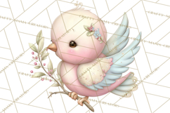 Christian Faith Clipart PNG, Angels Doves Lambs With Crosses Product Image 3