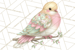 Christian Faith Clipart PNG, Angels Doves Lambs With Crosses Product Image 2