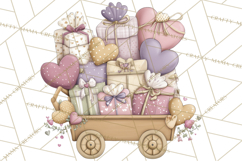 Valentine Farm Clipart PNG, Barnyard Valentine Props, Kids Product Image 4