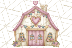 Valentine Farm Clipart PNG, Barnyard Valentine Props, Kids Product Image 5
