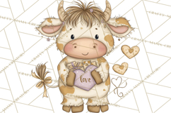 Valentine Farm Clipart PNG, Barnyard Valentine Props, Kids Product Image 4