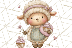 Valentine Farm Clipart PNG, Barnyard Valentine Props, Kids Product Image 5