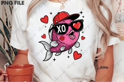 Valentine Fish Png Sublimation Product Image 2