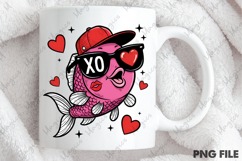 Valentine Fish Png Sublimation Product Image 4