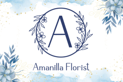 Valentine Flower Monogram Product Image 5