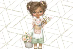 Valentine Flower Market Clipart PNG Romantic Bouquets Product Image 3