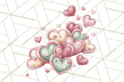 Valentine Flower Market Clipart PNG Romantic Bouquets Product Image 5
