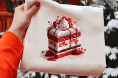 Valentine Gift Cake Clipart Product Image 2