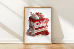 Valentine Gift Cake Clipart Product Image 3
