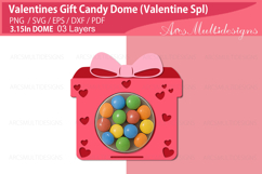 Valentines Gift Candy Dome Product Image 3