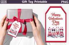 Valentine Gift Tag | Junk Journal Card Product Image 1