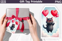 Valentine Gift Tag | Junk Journal Card Product Image 1