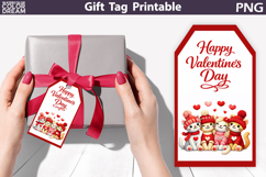 Valentine Gift Tag | Junk Journal Card Product Image 1