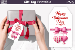 Valentine Gift Tag | Junk Journal Card Product Image 1