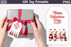 Valentine Gift Tag | Junk Journal Card Product Image 1