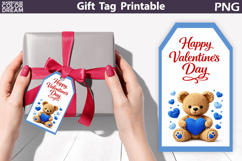 Valentine Gift Tag | Junk Journal Card Product Image 1