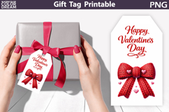 Valentine Gift Tag | Junk Journal Card Product Image 1