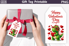 Valentine Gift Tag | Junk Journal Card Product Image 1