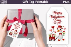 Valentine Gift Tag | Junk Journal Card Product Image 1