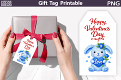 Valentine Gift Tag | Junk Journal Card Product Image 1