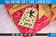 Valentines Gift Tag Laser Cut |Valentine&#039;s day Tag Laser Cut Product Image 1