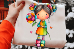 Valentine Girls 4 png Product Image 2