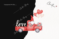 Valentine Gnomes Clipart | Valentine's Day PNG Product Image 2