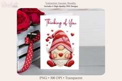 Faux Knit Love Gnomes, Gamer &amp; Heart Clipart Product Image 3