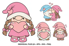 valentine gnome png