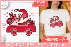 Valentine Gnome For T-Shirt