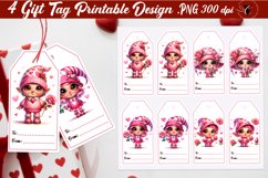 Valentines Tags | Valentine Gnome Product Image 3