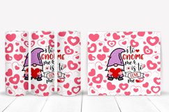  Valentines Gnome Tumbler Sublimation I 20 Oz Valentines Tumbler Wrap I 20 Oz Tumbler Wrap PNG
