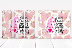  Valentines Gnome Tumbler Sublimation I 20 Oz Valentines Tumbler Wrap I 20 Oz Tumbler Wrap PNG