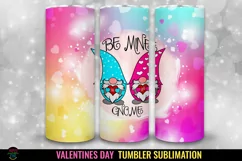  Valentines Gnome Tumbler Sublimation I 20 Oz Valentines Tumbler Wrap I 20 Oz Tumbler Wrap PNG