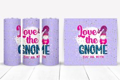  Valentines Gnome Tumbler Sublimation I 20 Oz Valentines Tumbler Wrap I 20 Oz Tumbler Wrap PNG
