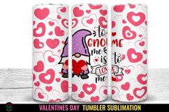  Valentines Gnome Tumbler Sublimation I 20 Oz Valentines Tumbler Wrap I 20 Oz Tumbler Wrap PNG