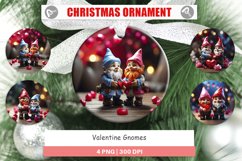 Christmas Ornaments Valentine Gnomes Product Image 1