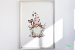 Valentine Gnomes Clipart Product Image 6